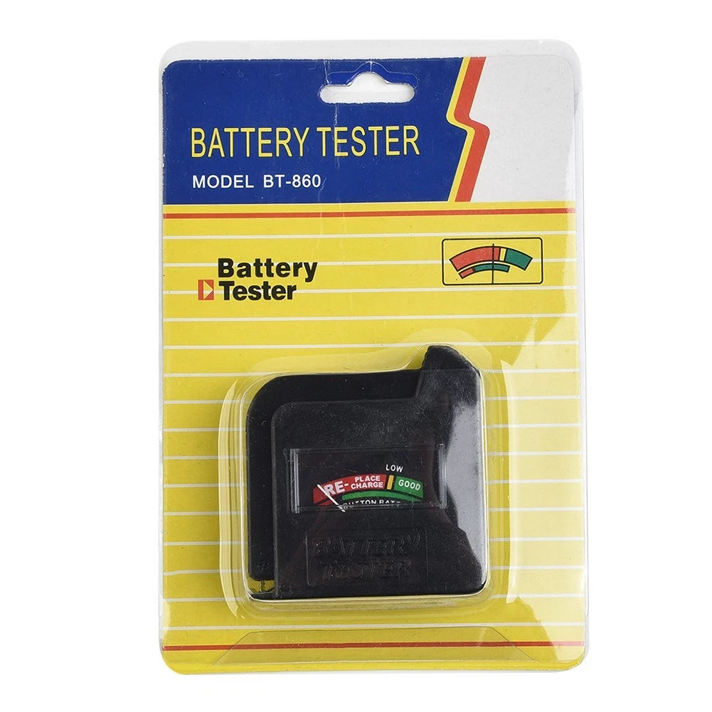 Battery Tester BT-860 for Coin Cells (55x53x23mm) Handheld Design