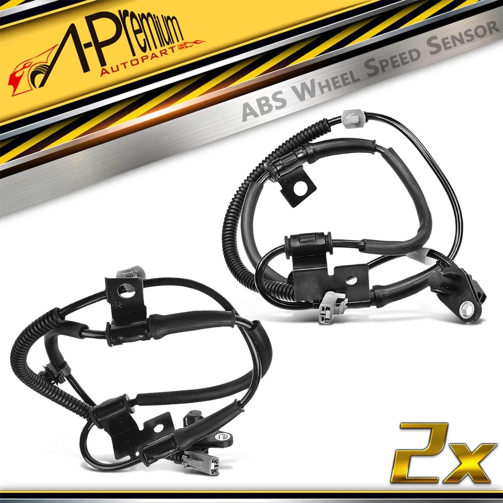 2X Front ABS Wheel Speed Sensors for Kia Forte (2010–2013)
