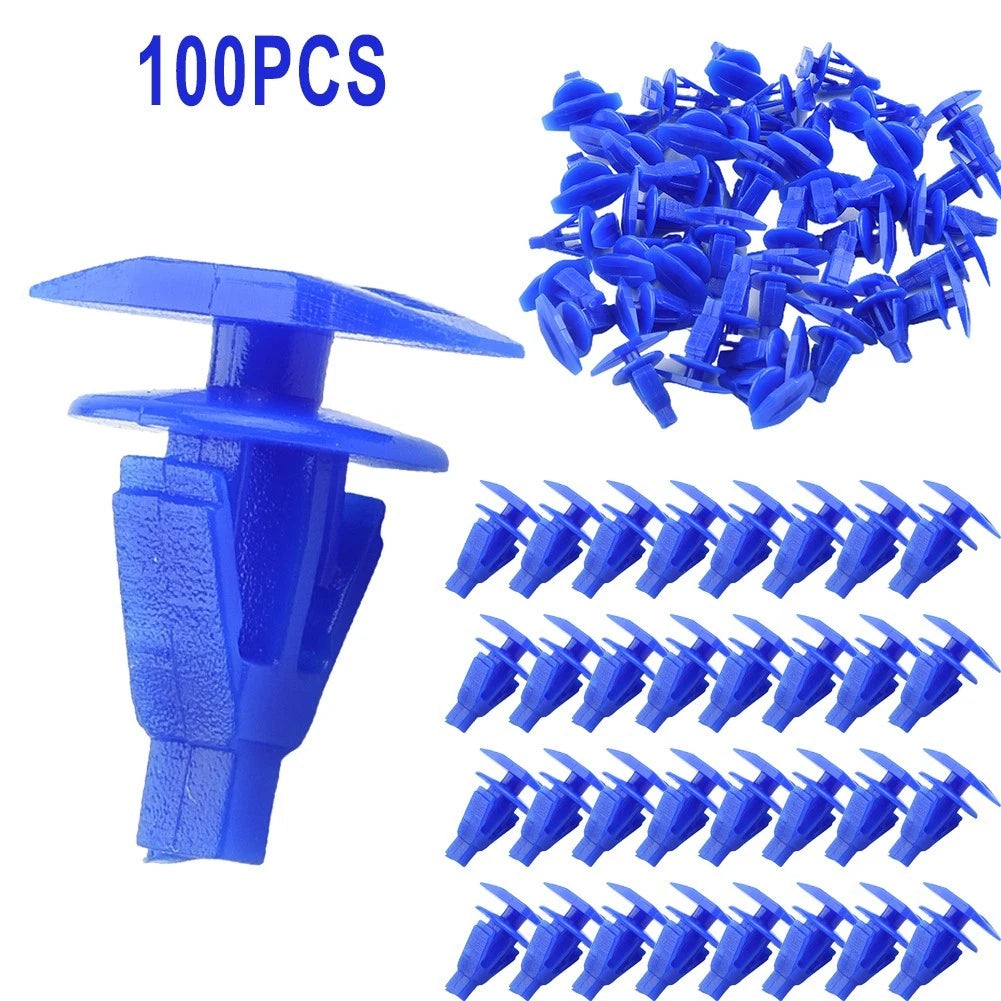 Set of 100 Weatherstrip Retainer Clips for Nissan Altima