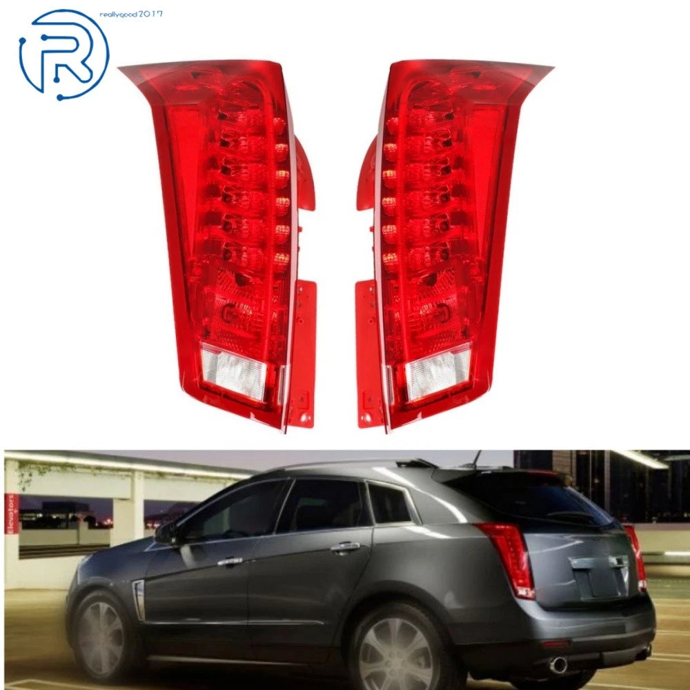 Tail Light Set for Cadillac SRX (2010–2016) Red Brake Lamps