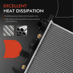 Radiator for Mercedes-Benz ML350 ML55 AMG (2000-2005)