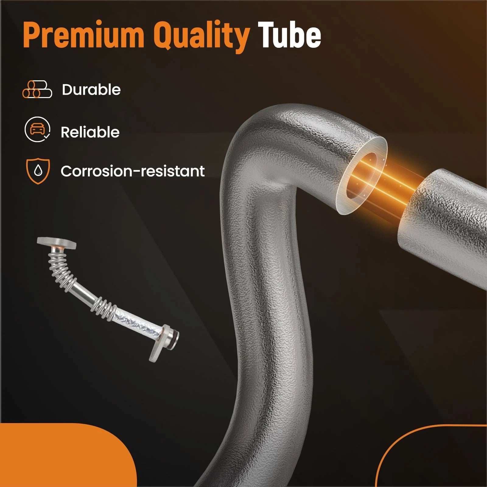Turbo Oil Return Tube for Ford Explorer Ranger 2.3L (2019–2023)