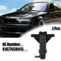 Front Left Headlight Washer Nozzle Jet 61677038415 for BMW 525i (2001–2007)