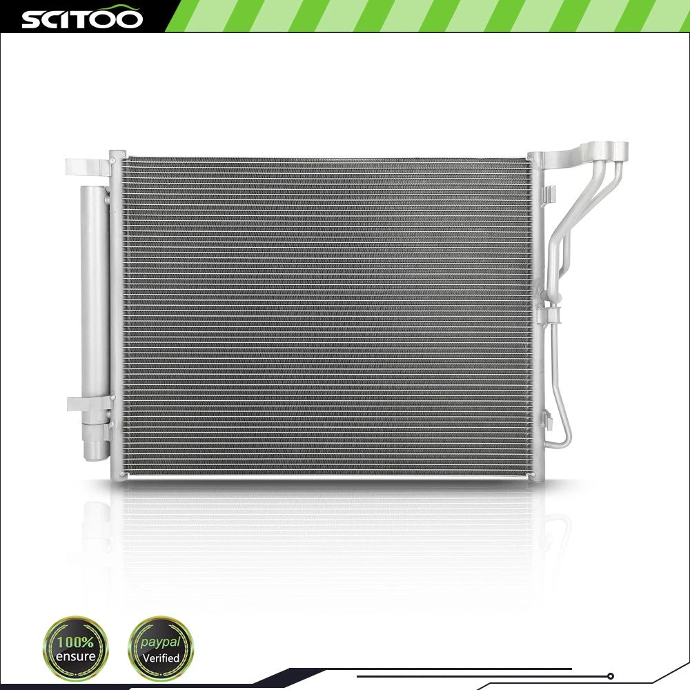 Aluminum AC Condenser for Hyundai Sonata (2011–2014) & Kia Optima (2011–2015)
