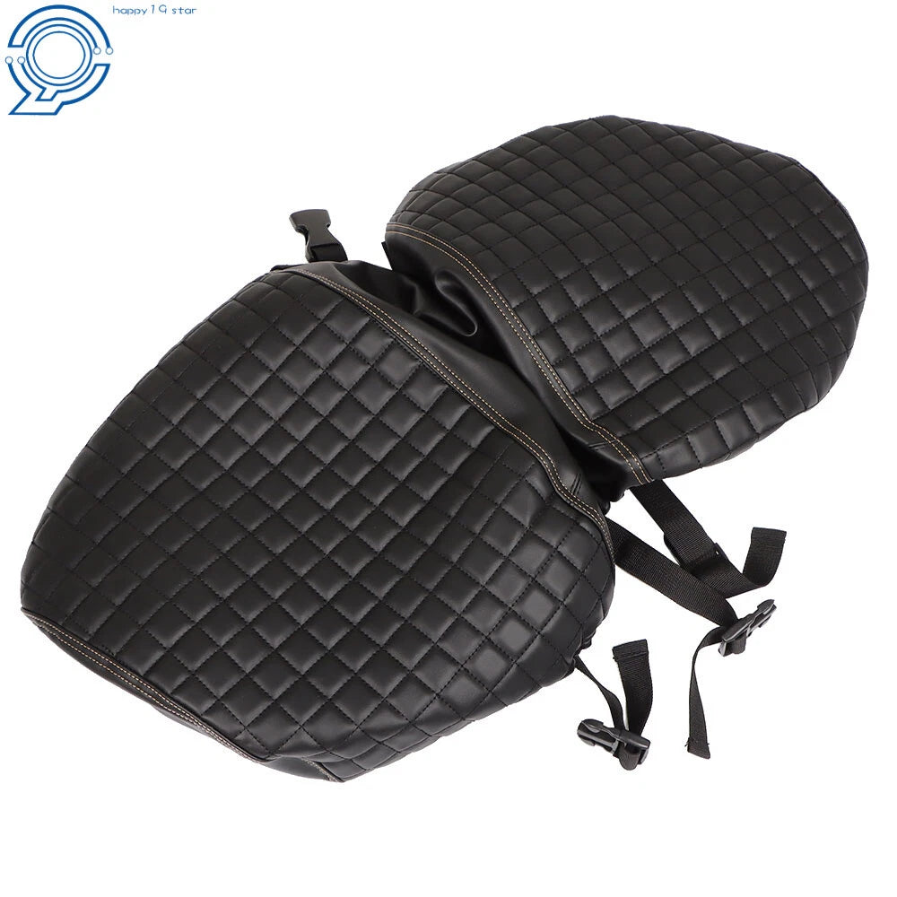 Set of 4 Black Seat Covers for E-Z-GO Medalist TXT Golf Carts (1994–2013)