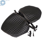 Set of 4 Black Seat Covers for E-Z-GO Medalist TXT Golf Carts (1994–2013)