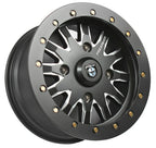 Pro Armor Halo Milled Beadlock Wheel Rim for UTV (15x7, 4/156, 38mm Offset)