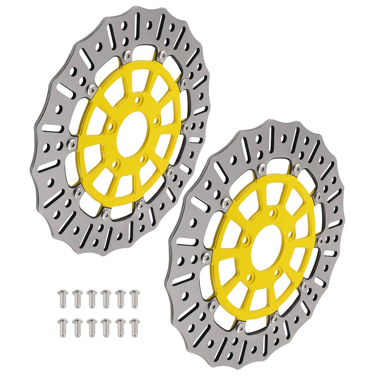 2X 11.8" Floating Front Brake Rotor Disc for Harley-Davidson Softail (2015–2024)