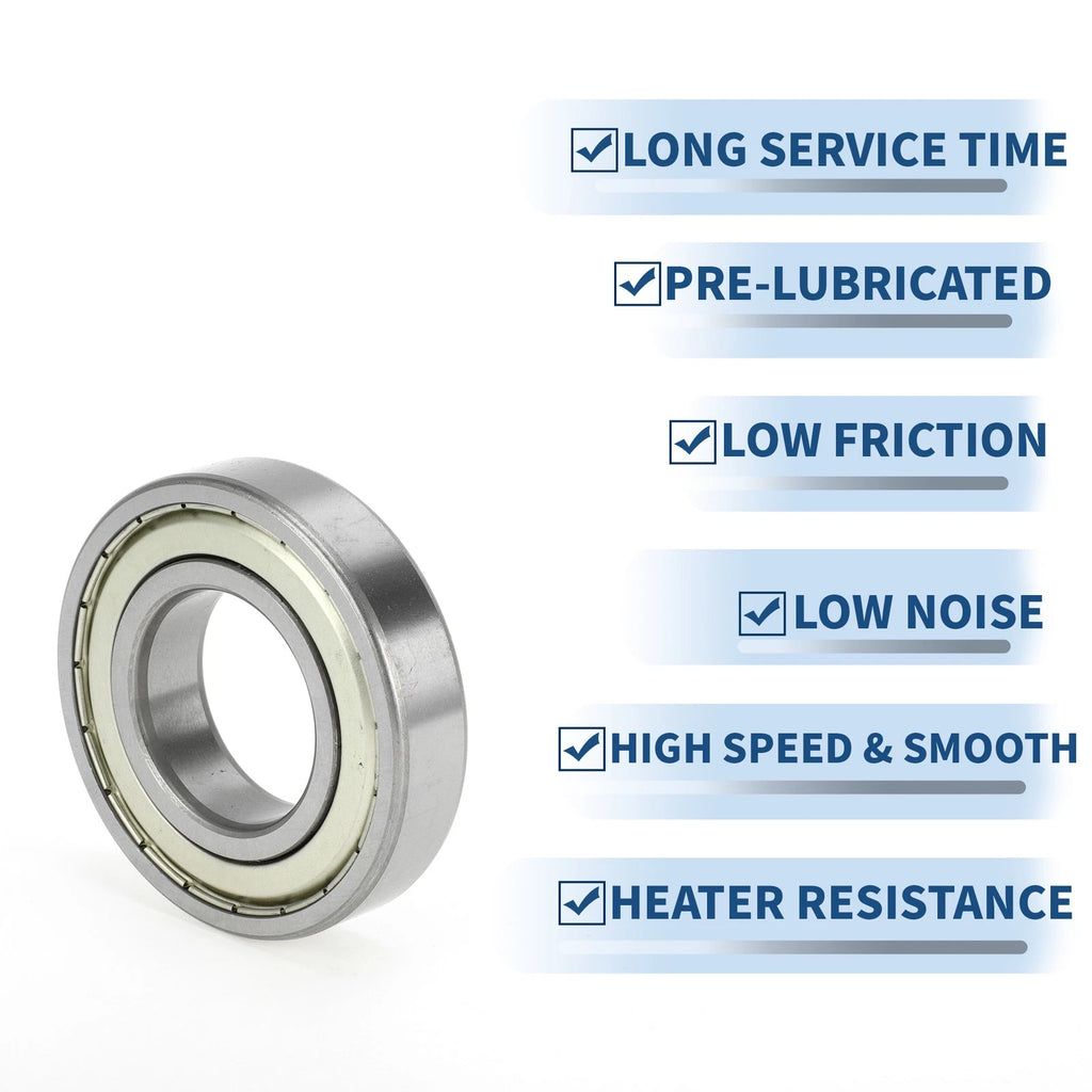 6208ZZ Deep Groove Ball Bearing for Scooter Skateboard (40x80x18mm)