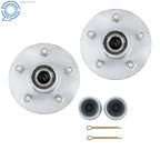 Galvanized Hub Kit for Boat Trailer 3500 (5 Lug, Greased)