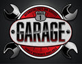 Rustic Metal Sign for Route 1 Garage Mechanic Repair Service (2712)