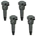 Set of 4 NGK Ignition Coils 48935 for Hyundai Sonata Rondo (2011–2014)