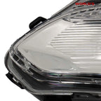 LED Fog Light Assembly for Chevy Equinox (2016–2017) Black Driver Side