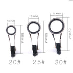 Fishing Rod Guides Set of 4 Stainless Steel 304 Quality Foldable Design
