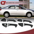 Car Door Handle Cover Set for Honda Accord (2008-2012) - Black ABS