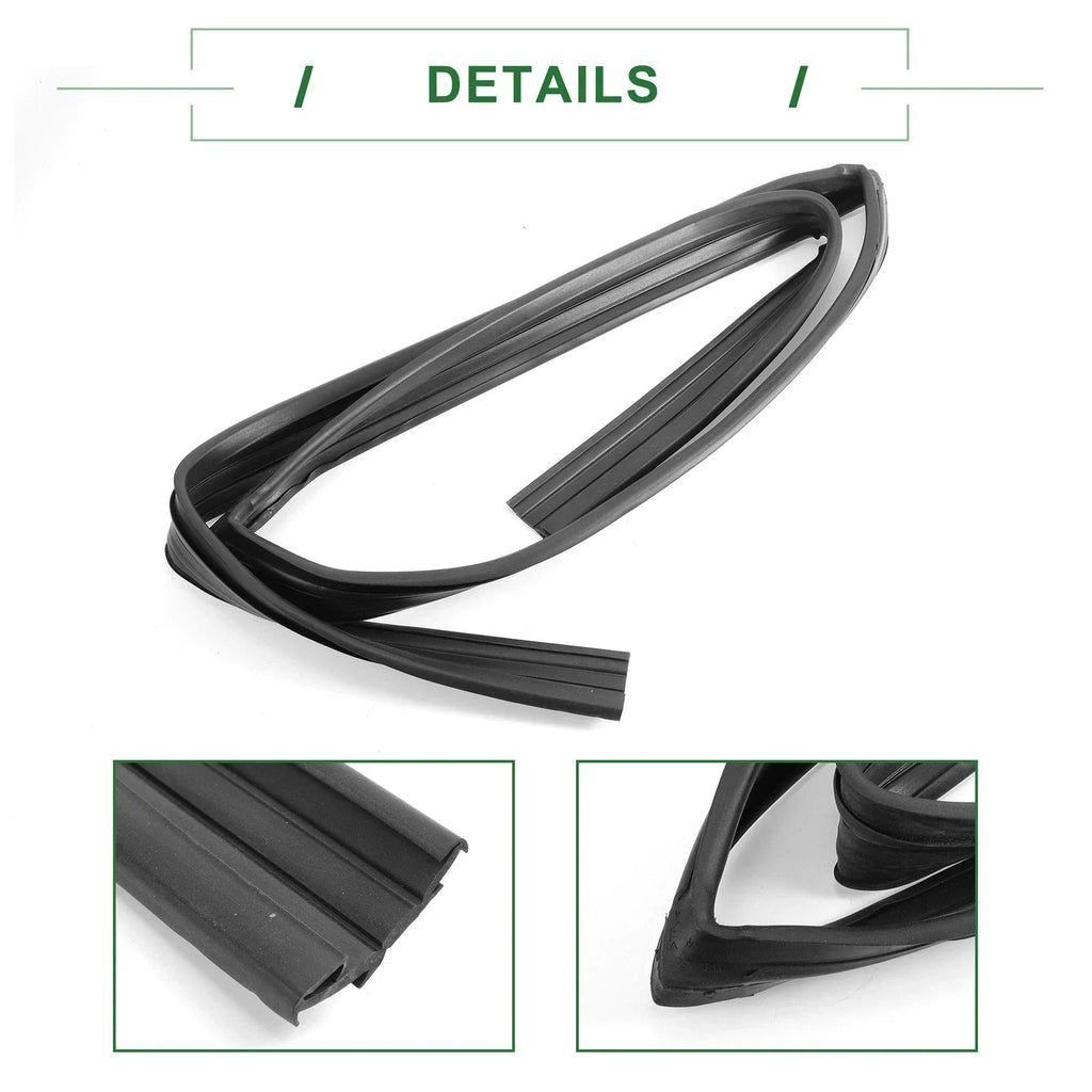 Rear Left Door Window Run Channel Seal Strip for Honda Fit (2007-2019)