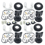 4X Carburetor Repair Rebuild Kit for Yamaha TDM850 (1991–1993), FZR1000 (1989–1995)