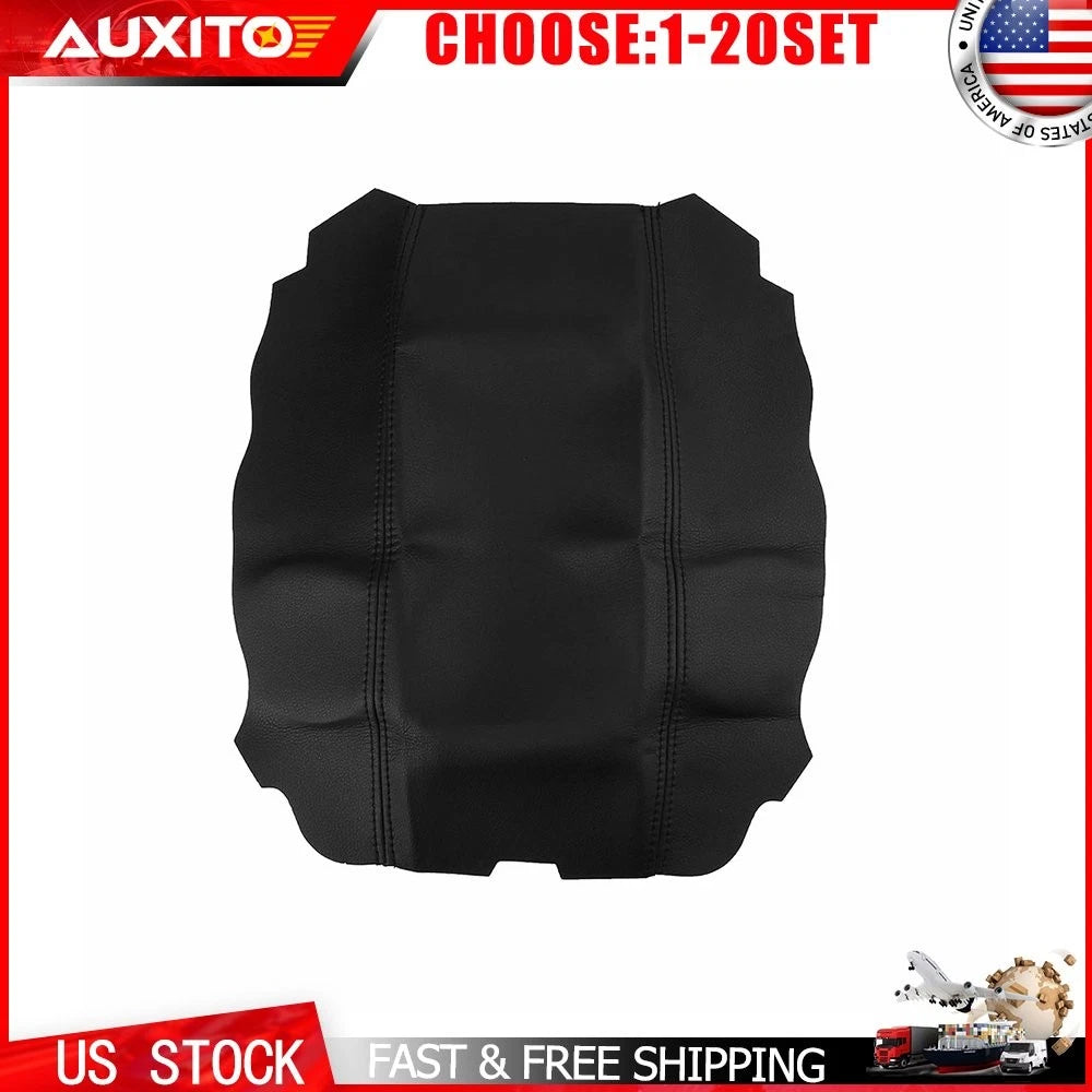 Armrest Lid Cover for Acura TSX (2009–2014) Black Leather