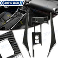 Genuine Carbon Fiber Gear Box Panel and Side Frame Sticker for Lexus IS (2006–2015)