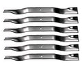 Set of 6 Hi Lift Lawn Mower Blades for Toro Ferris 72 Deck (Fits 482882 48112)