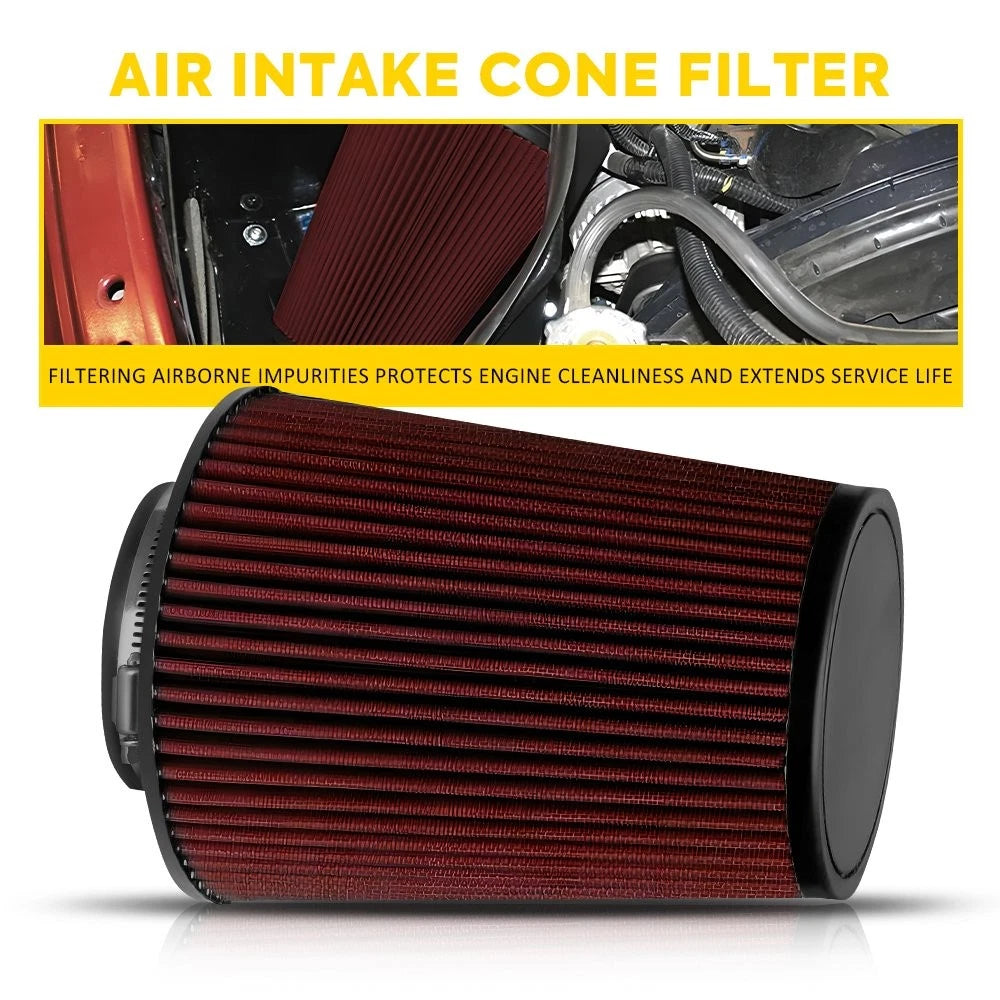 4" Inlet Air Filter for Truck (Clamp-On Round Cone)