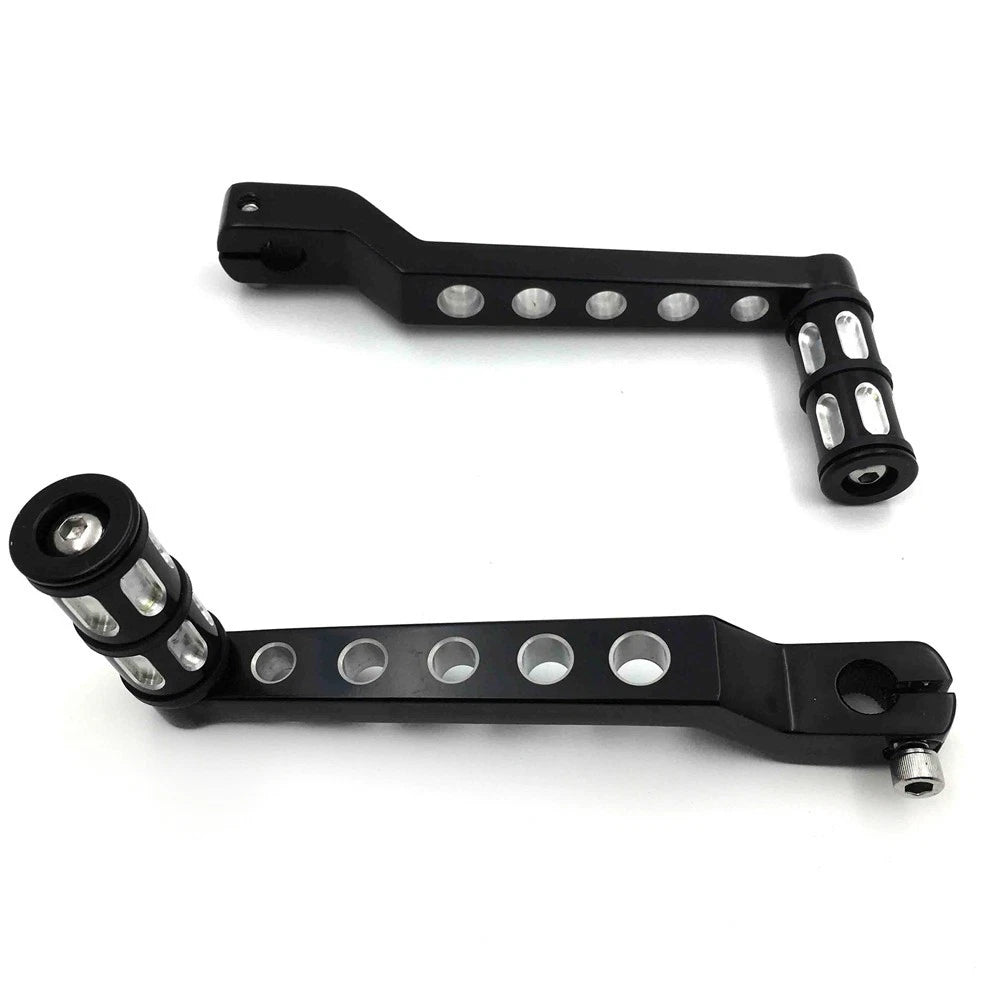 Heel & Toe Shift Levers w/ Shifter Pegs for Harley Road King Street Glide (1988–2017)