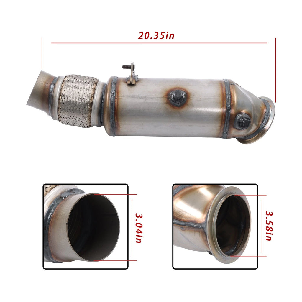 Catalytic Converter Set for BMW X5 sDrive35i/xDrive35i 2014–2018 7597066