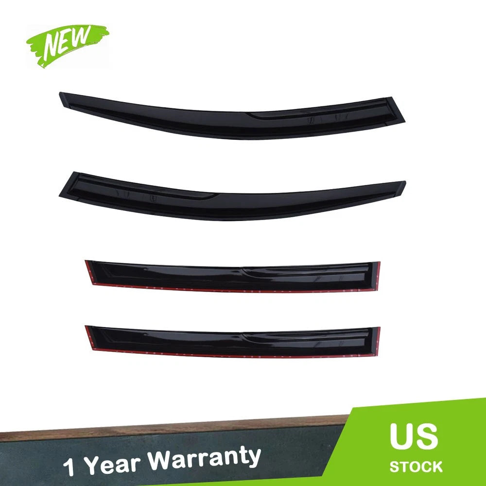 Set of 4 Side Window Vent Visors for Toyota RAV4 (2013–2018) Acrylic