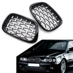 Honeycombe Style Mesh Front Bumper Grille for BMW E39 5-Series (1999–2003)