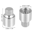 Wheel Lock Lug Nut Key for Volkswagen Tiguan (2018–2023)