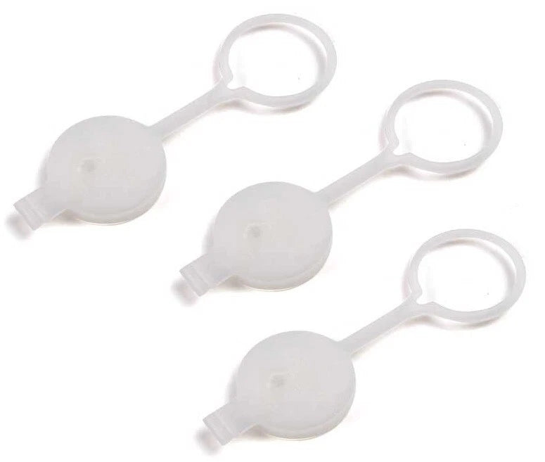 Set of 3 Washer Reservoir Caps for BMW 318i, 323i (OEM)