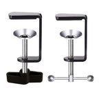 Table Mount Clamp with Silicone Pad for Microphone Stand