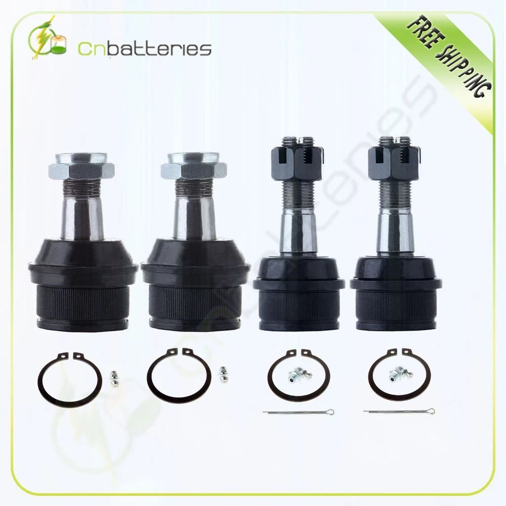 4X Suspension Kit Upper & Lower Front Ball Joints for Ford F-150 (1990–1996)