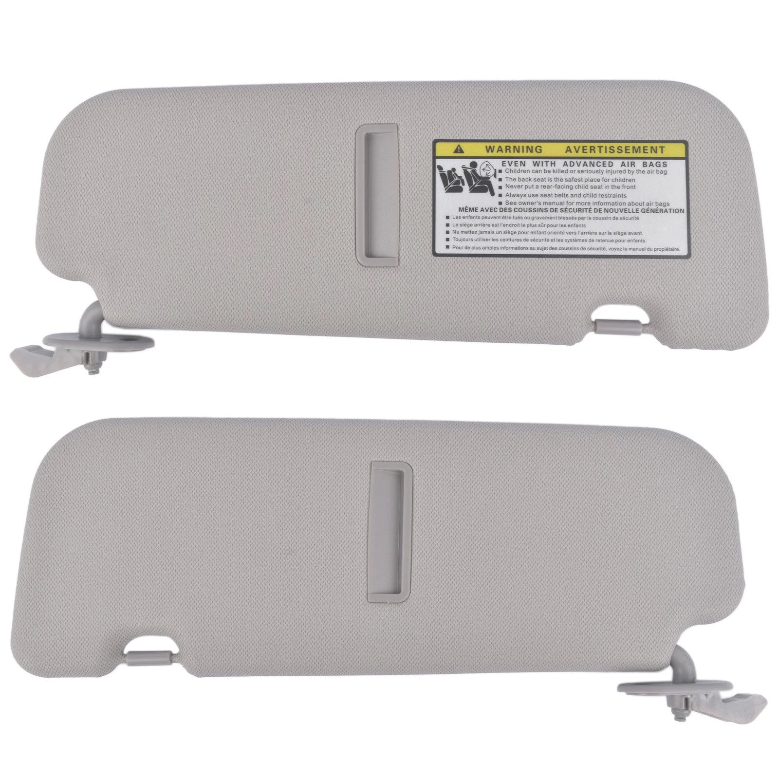 2Pcs Sun Visors with Mirror for Hyundai Veloster (2012-2015)