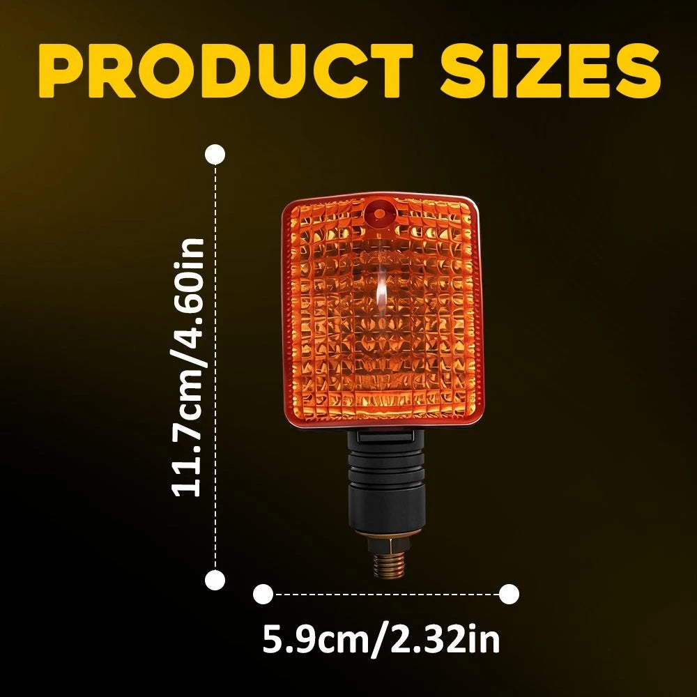 Front Rear Turn Signal Indicator Light for Honda Nighthawk CB250 (1992–2008)