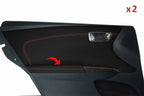 Rear Door Panel Armrest Cover Carbon Fiber for Toyota Avalon (2013–2018)