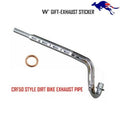 28mm Muffler Exhaust Pipe + Gasket for CRF50 (50-125cc)