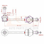 Set of 2 Front Suspension Control Arms for Lincoln Town Car (1995–2002)
