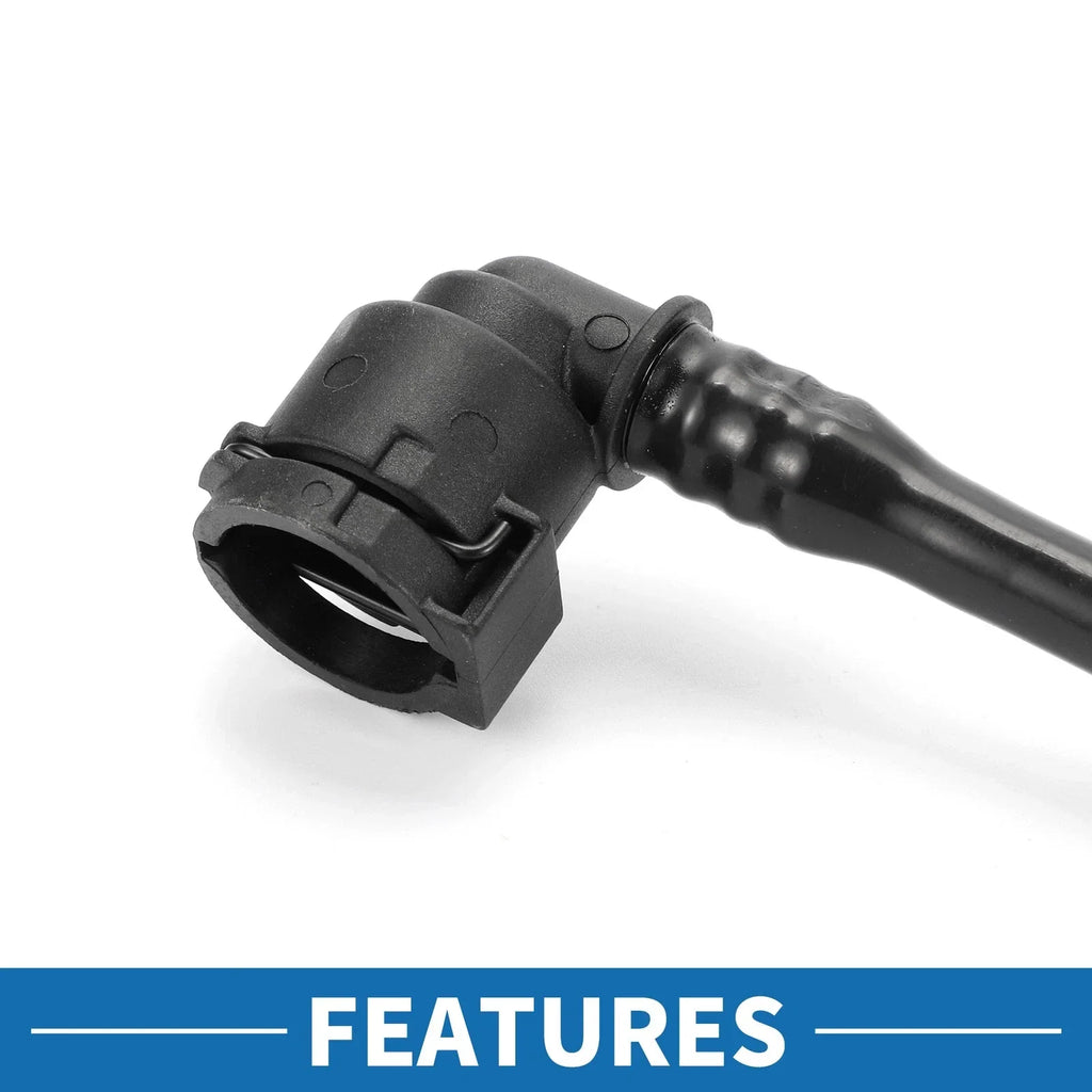 Radiator Hose for BMW 740i (2016 - 2019) Plastic Black 1 Pc
