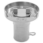 38mm Fill Port for RV Yacht Boat Marine Fuel and Water Use (316 Stainless Steel)