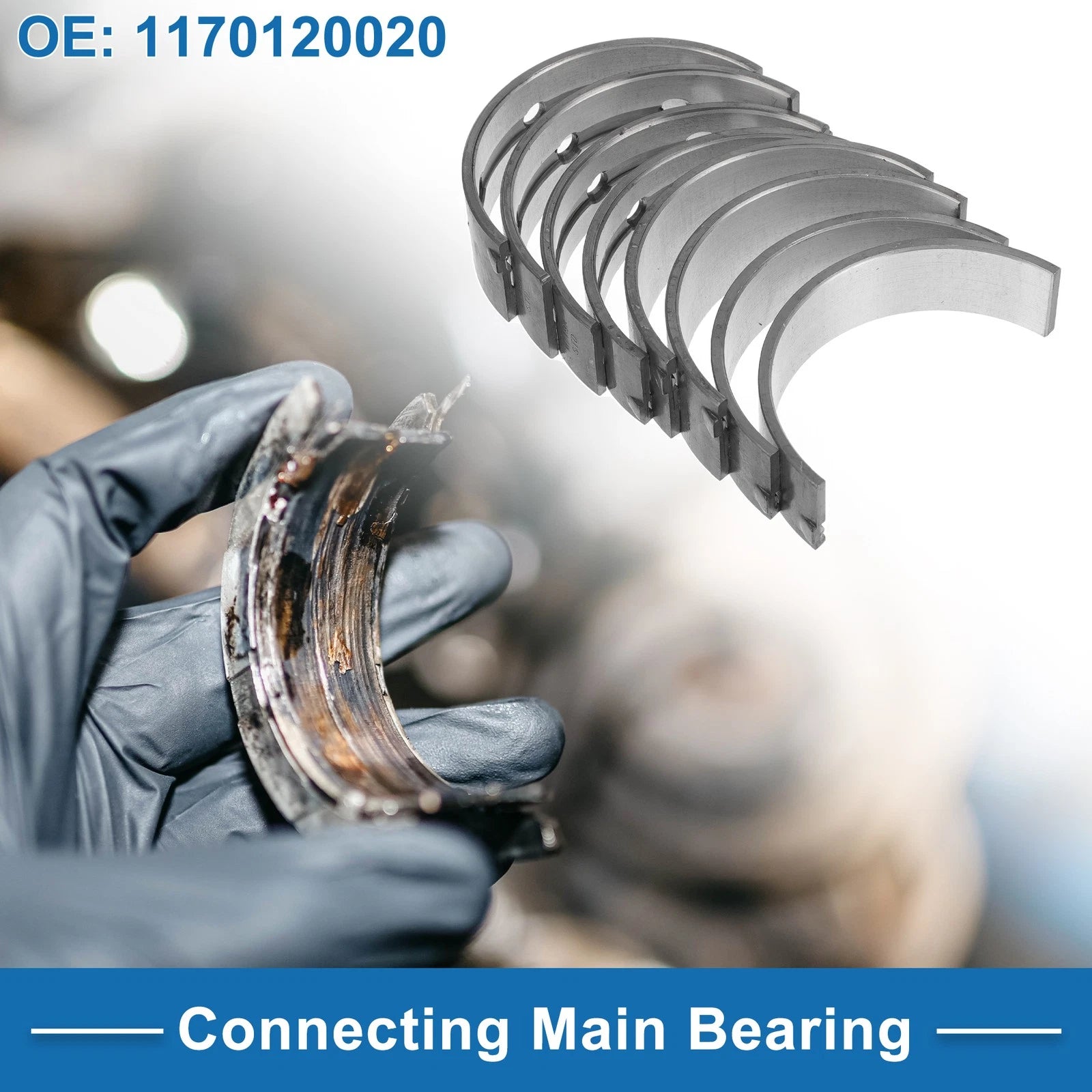 Main Bearing Set No. 1170120020 for Toyota Avalon (1993–2004)