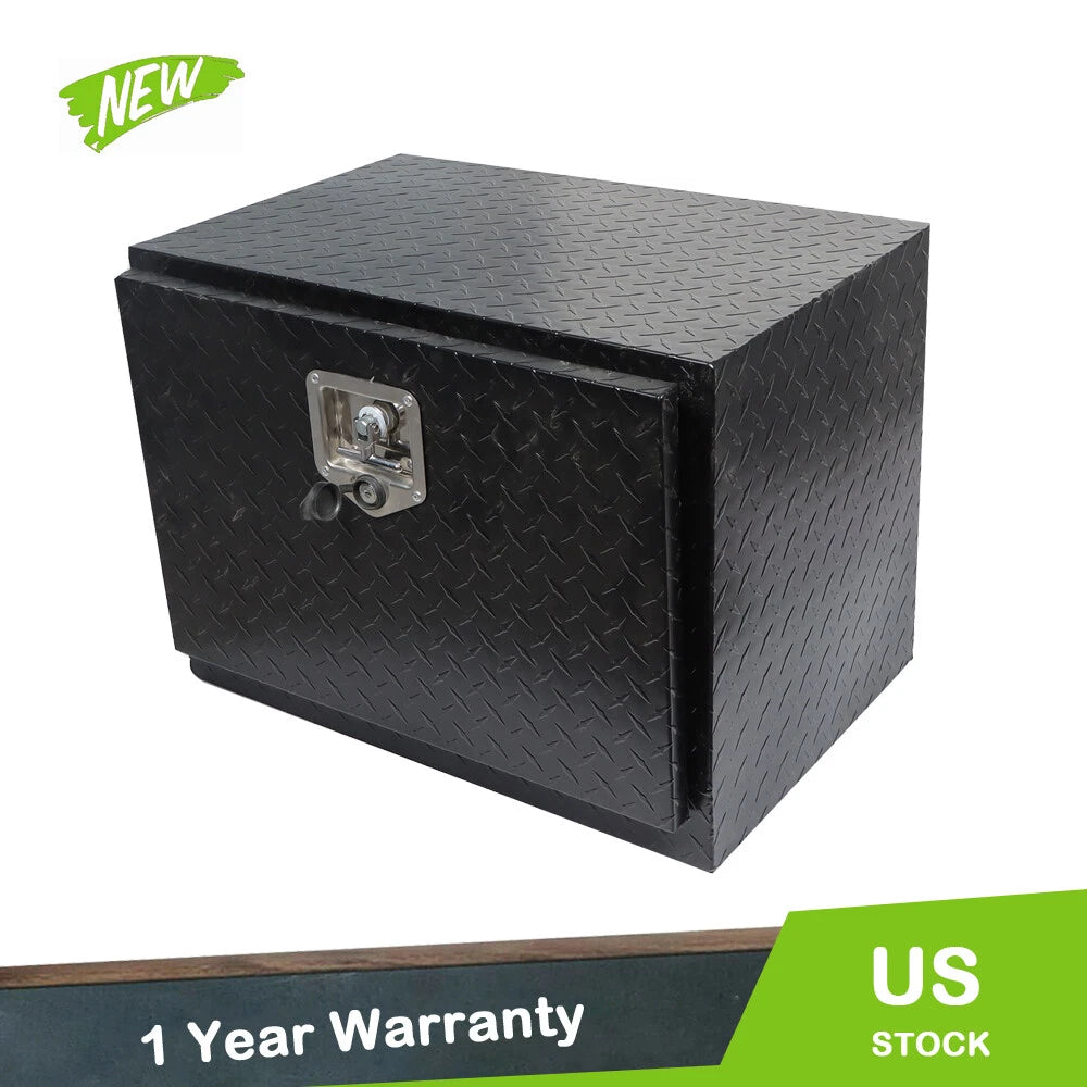 24 Inch Aluminum Diamond Plate Underbody Tool Box for Trucks