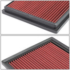 Set of 2 Reusable Drop-In Dry Panel Air Filters for RX450H / Highlander (2010–2016)