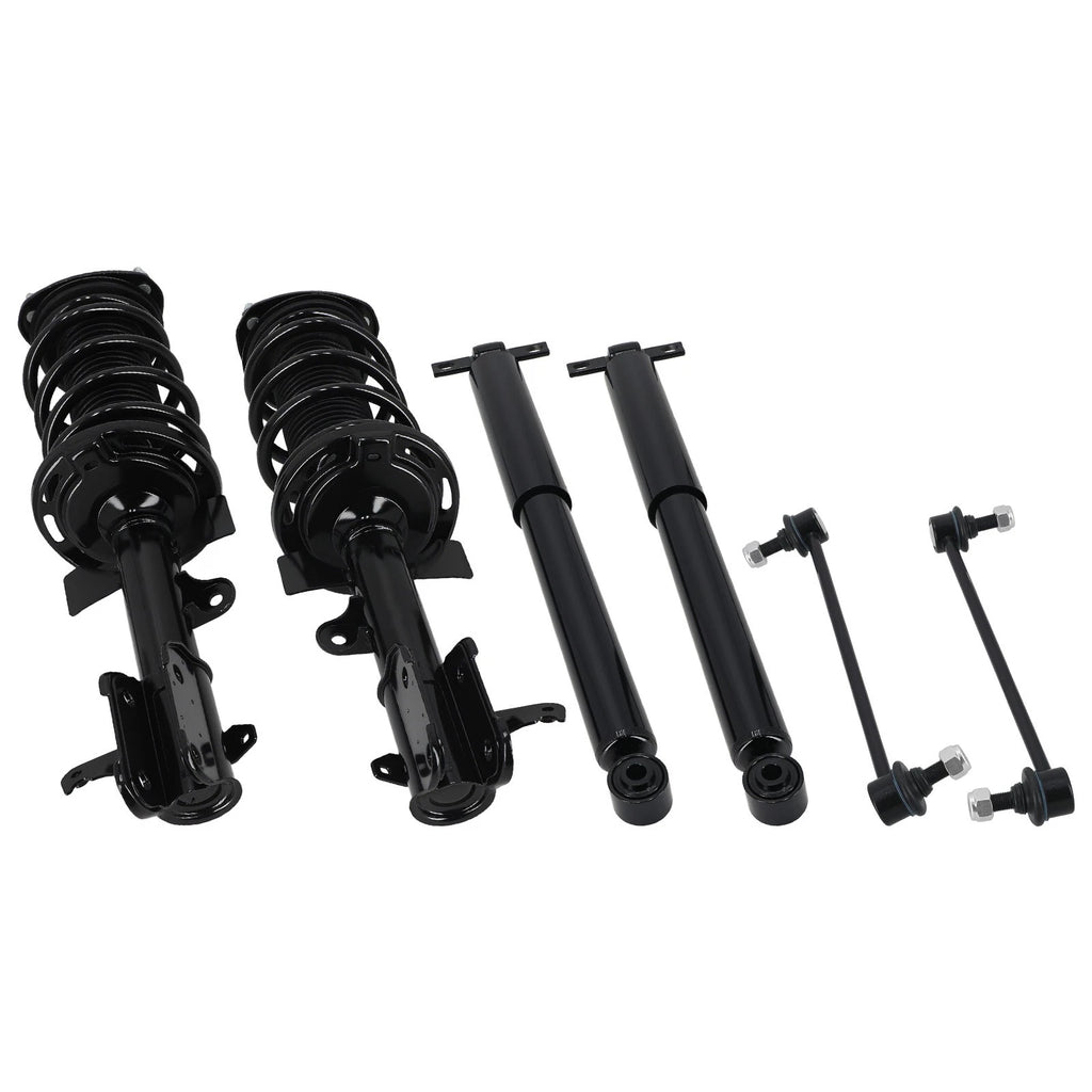 Set of 6 Struts Shocks Sway Bar for Honda Odyssey (2011–2012)