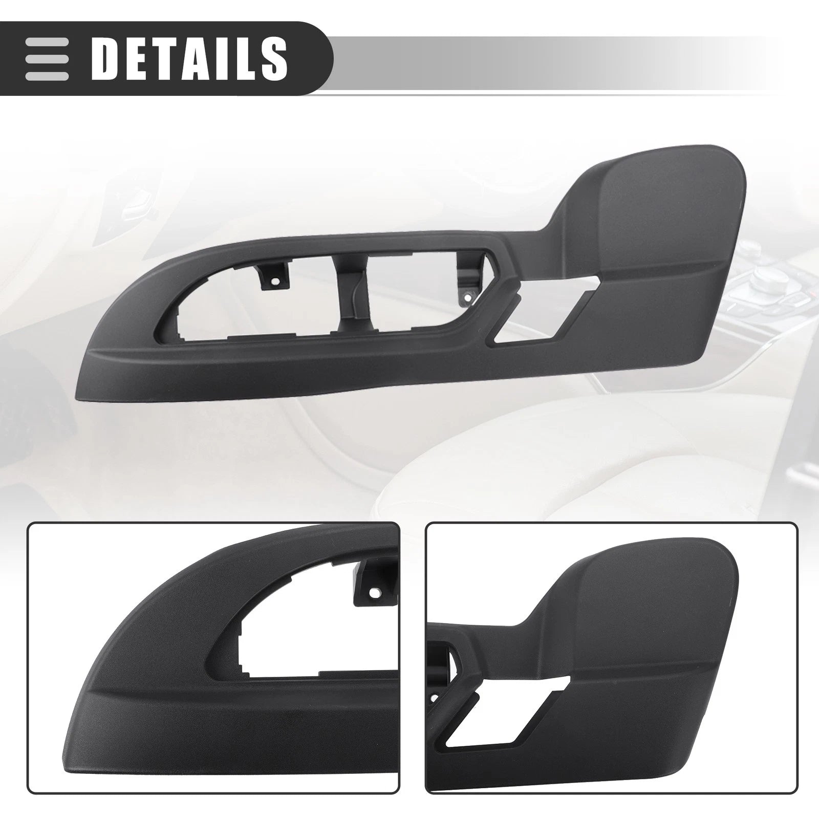 Left Seat Track Cover Switch Bezel for Buick Enclave (2009–2017) No.25941769