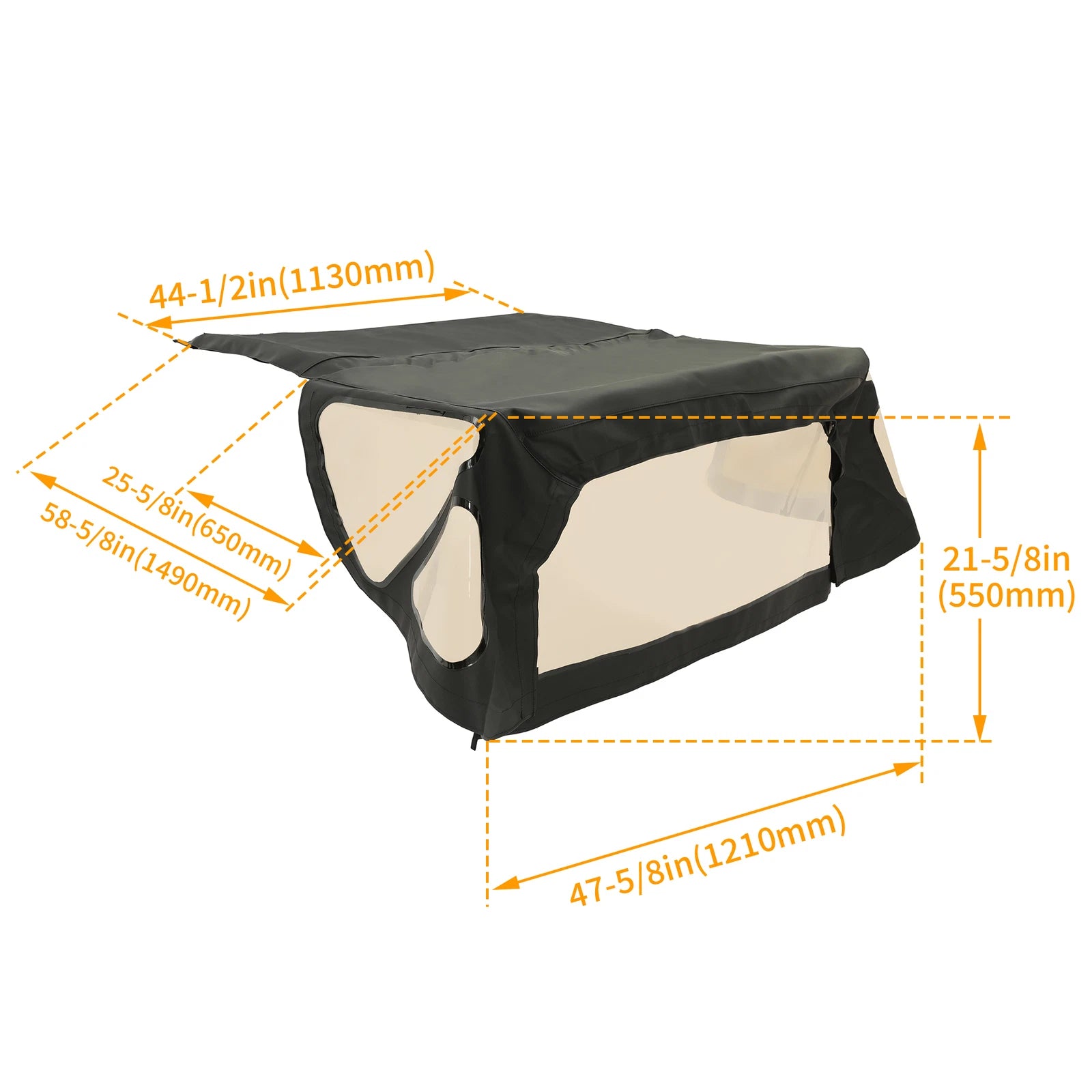 Soft Top with Tinted Windows for Geo Tracker/Suzuki Sidekick (1988–1994) 98715