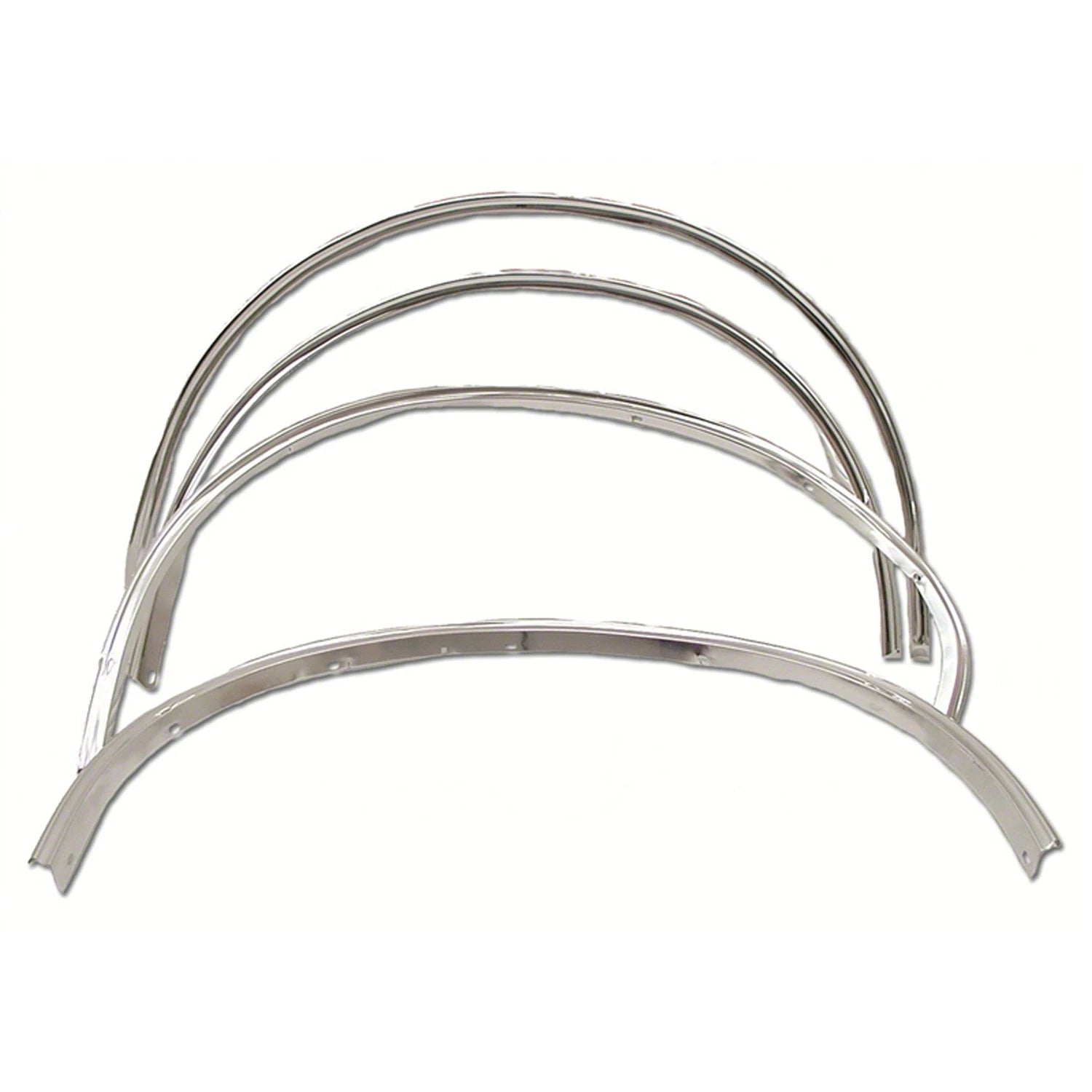 Replacement Aluminum Passenger Side Front Wheel Opening Molding