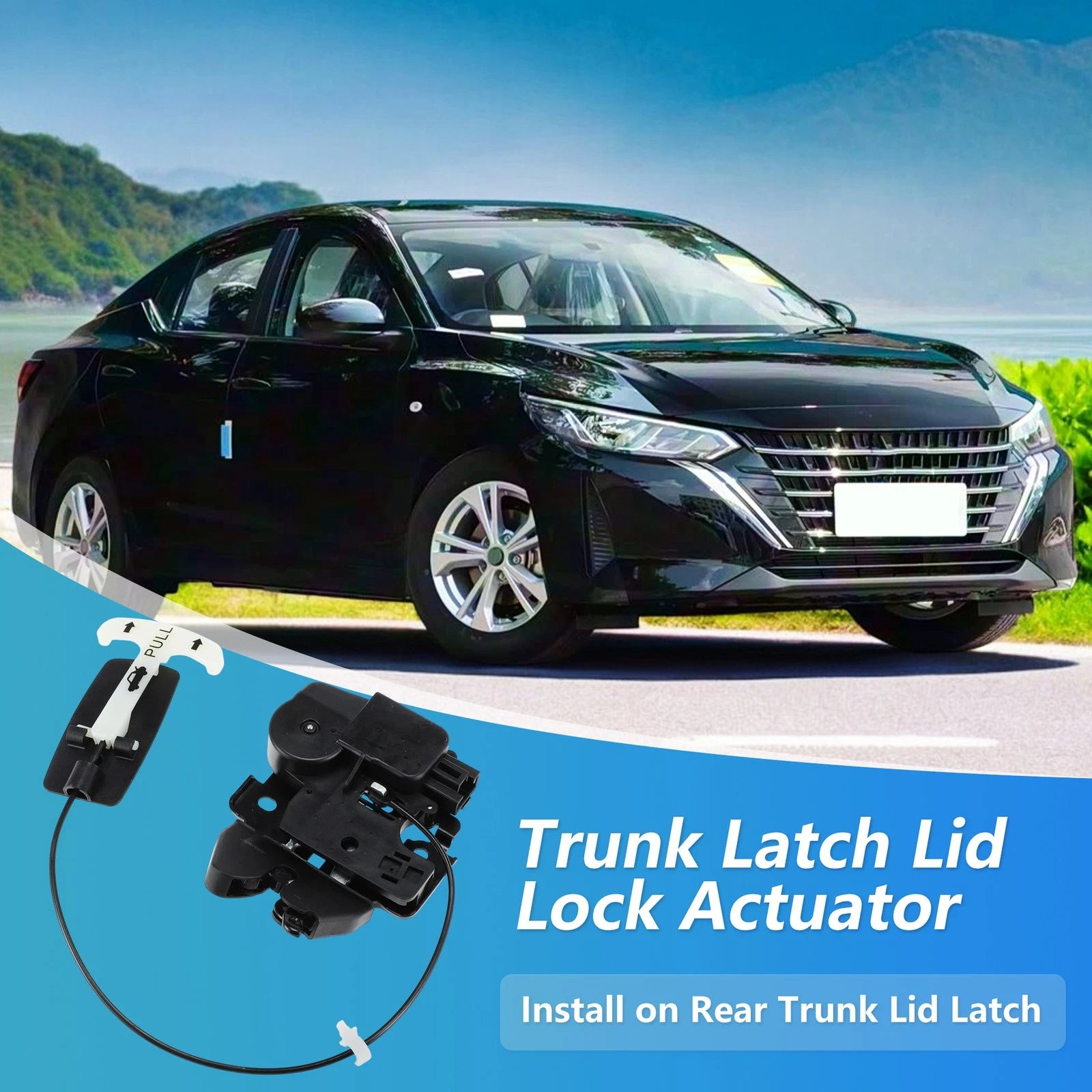 Trunk Tailgate Lock Actuator for Nissan Sentra (2020–2025) 84631-6CA0A
