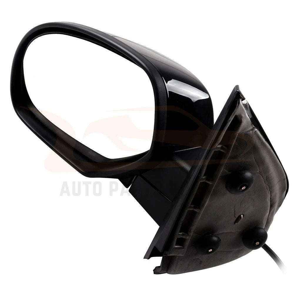 Pair Power Heated Black Mirrors for Silverado Sierra 1500 2500 3500 (2007–2013)