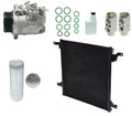 AC Compressor Kit with Condenser Replacement for Toyota Fortuner (2016–2023)